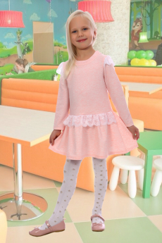 Нежное розовое платье для девочки Натали со скидкой